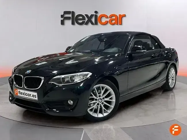 Usado BMW 218 150 CV (110 kW) 2017 Negro Descapotable