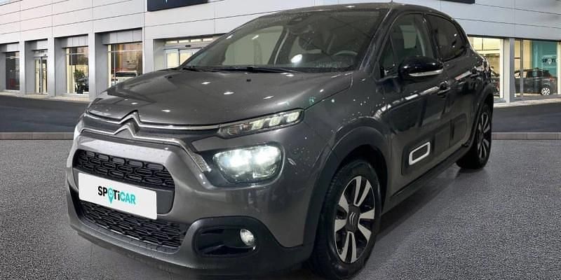 Gris Usado 2024 Citroën C3 PureTech | 12.890 € (Precio justo) - Imagen 1/4