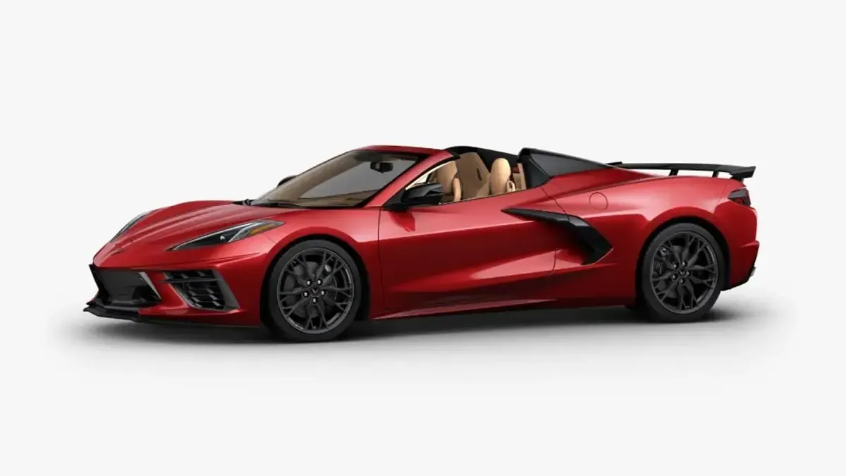 Nuevo Chevrolet Corvette Stingray 502 CV (369 kW) 2026 Rojo Descapotable