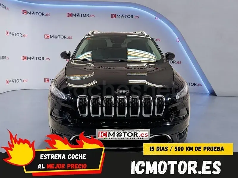 Usado Jeep Cherokee Limited 195 CV (143 kW) 2019 Negro SUV