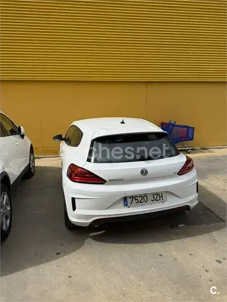 Usado VW Scirocco R-line 125 CV (91 kW) 2017 Blanco Coupe