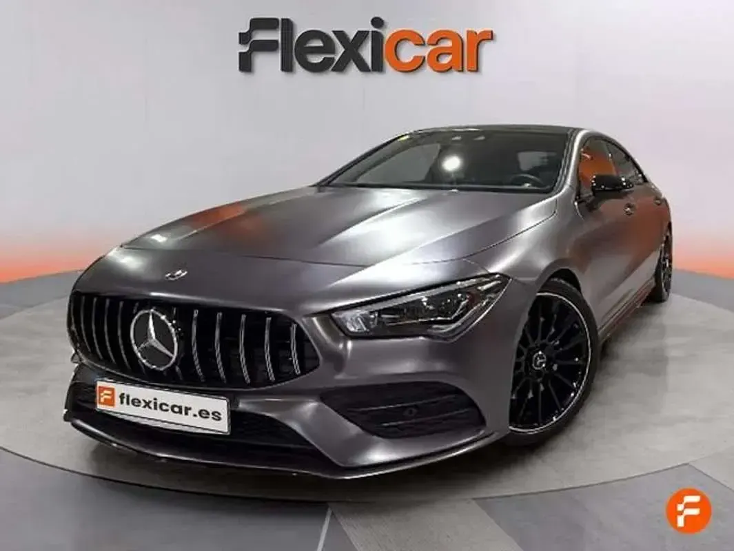 Usado Mercedes CLA200 150 CV (110 kW) 2020 Gris Coupe