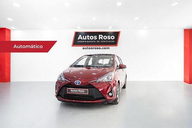Granate Usado 2018 Toyota Yaris Hybrid Active Berlina | 14.990 € (Precio justo) - Imagen 1/4