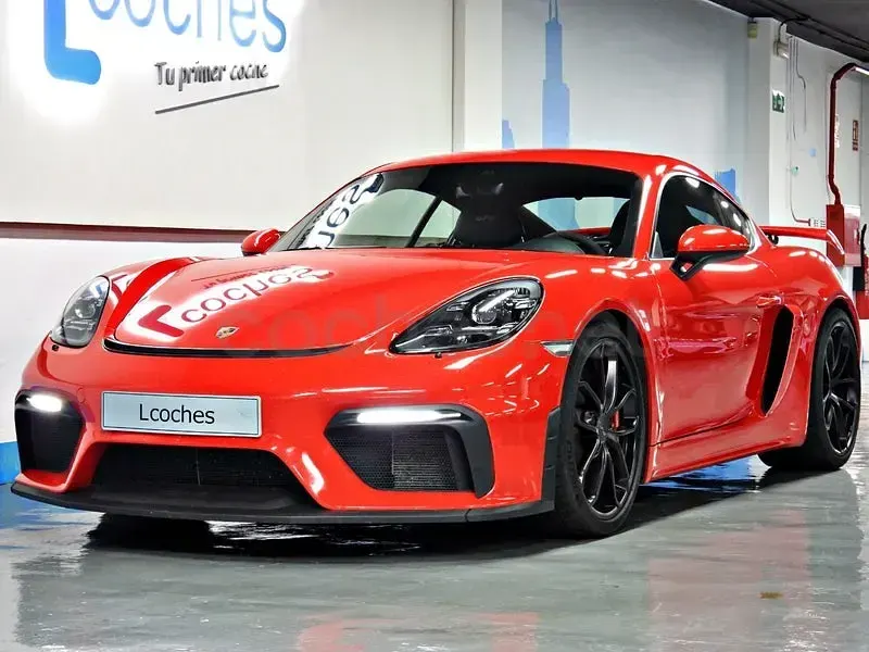 Usado Porsche 718 Cayman GT4 420 CV (308 kW) 2020 Rojo Coupe