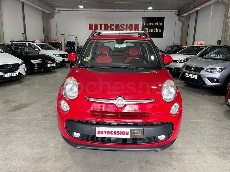 Usado Fiat 500L Lounge 85 CV (62 kW) 2013 Rojo Monovolumen