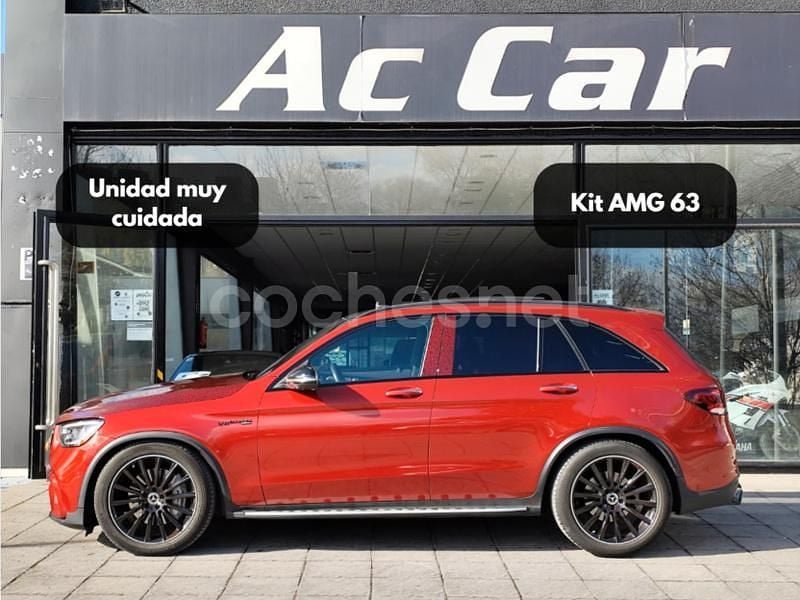 Usado Mercedes GLC43 AMG 390 CV (286 kW) 2022 Rojo SUV
