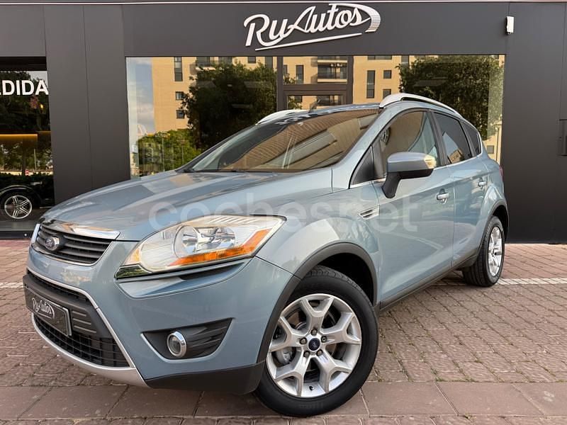Azul Usado 2009 Ford Kuga Trend SUV | 8999 € (Un poco caro) - Imagen 1/4