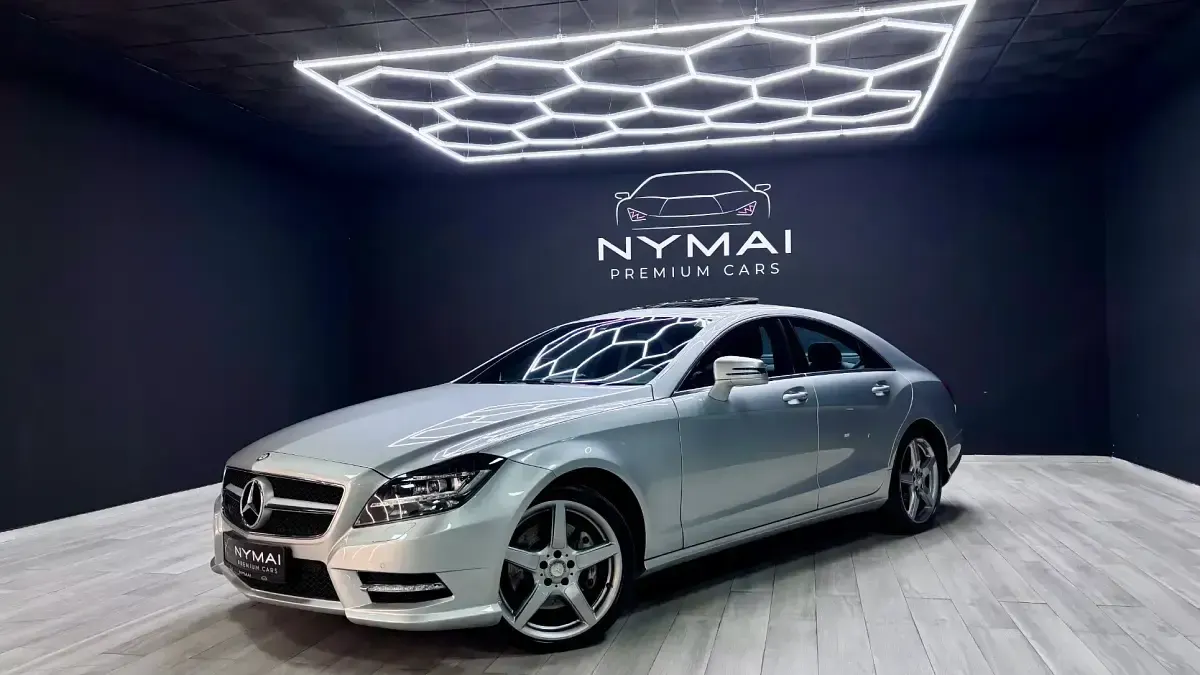 Usado Mercedes CLS350 265 CV (194 kW) 2013 Gris / plata Berlina