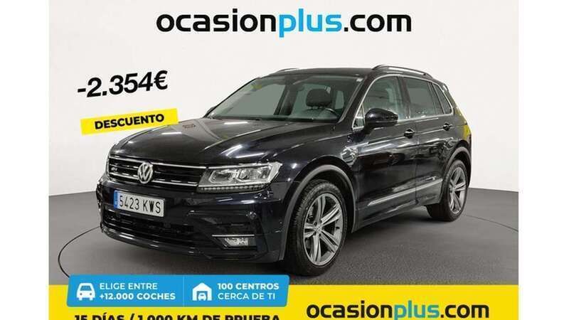 Negro Usado 2019 VW Tiguan Advance SUV | 23.546 € (Super precio) - Imagen 1/4