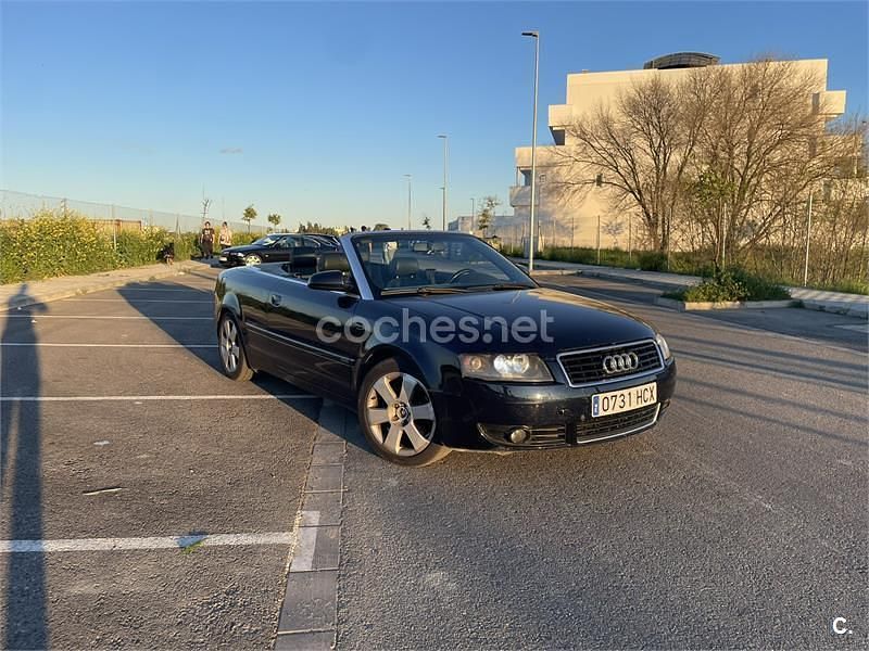 Usado Audi A4 Cabriolet 163 CV (119 kW) 2003 Azul Descapotable