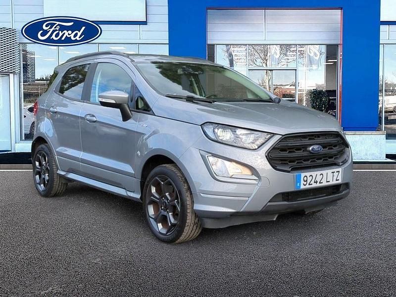 Usado Ford Ecosport ST-Line 125 CV (91 kW) 2021 Plateado SUV
