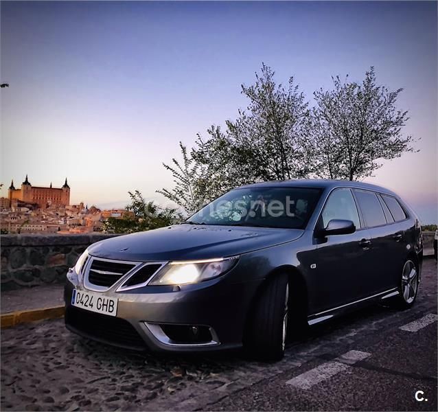 Gris / plata Usado 2008 Saab 9-3 Aero Utilitario | 4500 € (Precio justo) - Imagen 1/4