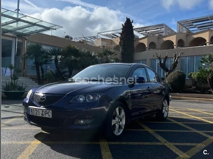 Azul Usado 2004 Mazda 3 Sportive Berlina | 3500 € (Precio justo) - Imagen 1/4