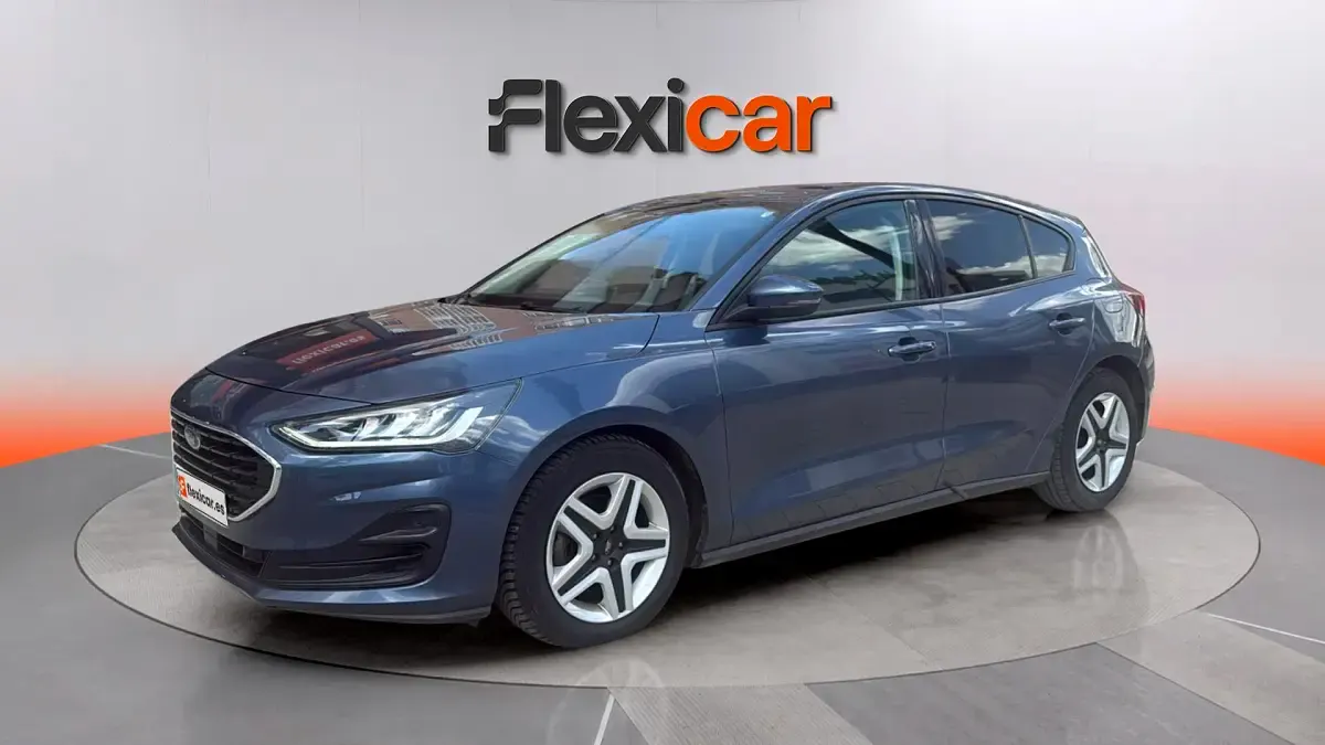 Usado Ford Focus Trend+ 120 CV (88 kW) 2022 Azul Berlina