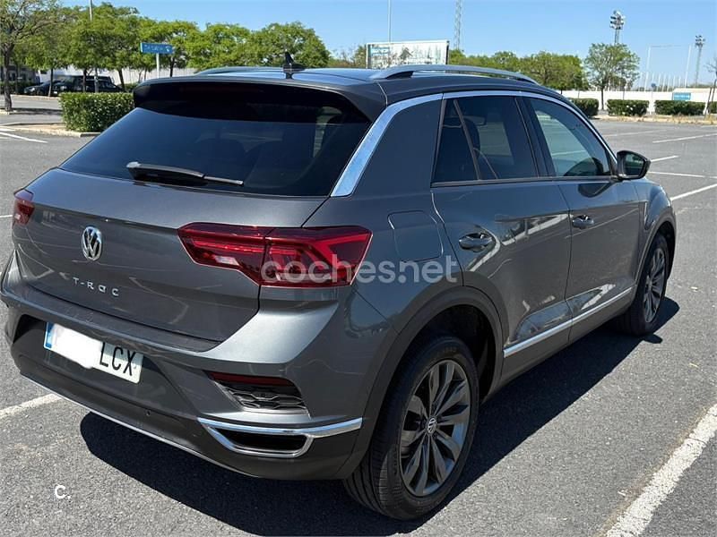 Usado VW T-Roc Sportline 150 CV (110 kW) 2019 Gris / plata SUV
