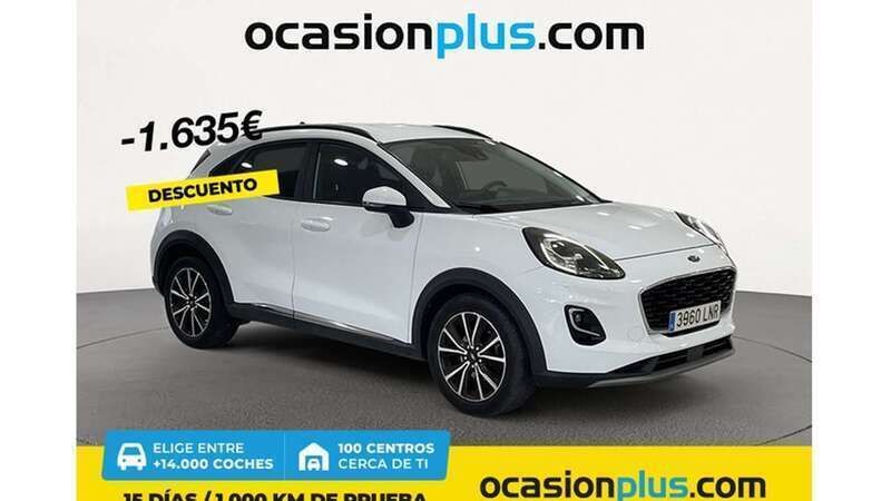 Blanco Usado 2021 Ford Puma Titanium SUV | 16.173 € (Buen precio) - Imagen 1/4