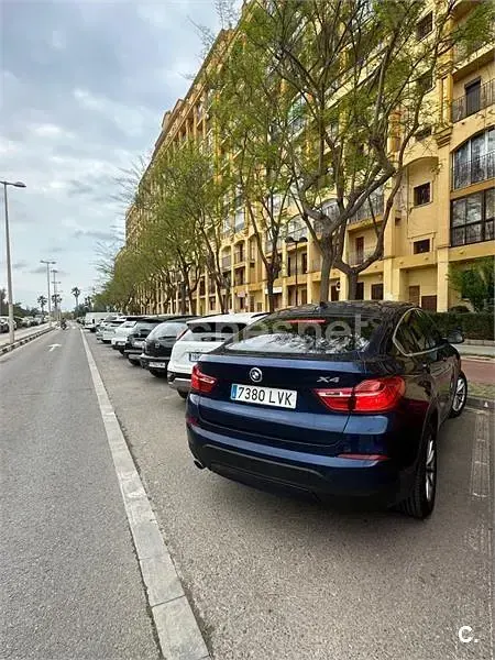 Usado BMW X4 190 CV (139 kW) 2016 Azul SUV