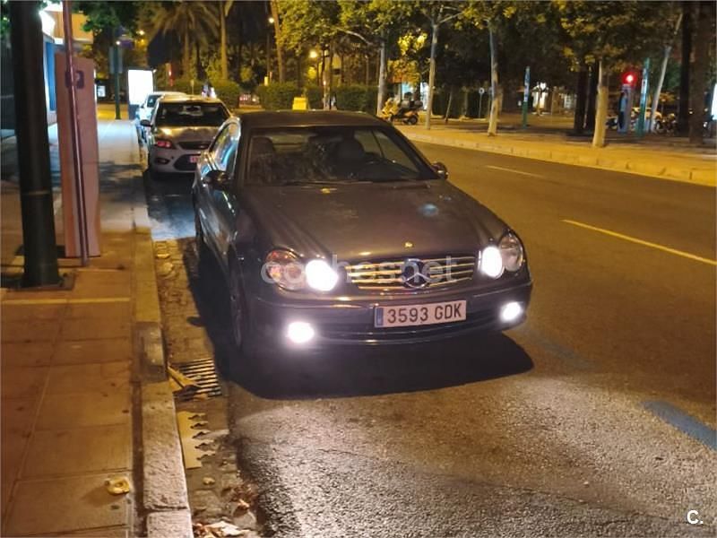 Azul Usado 2001 Mercedes CLK240 Elegance Coupe | 6000 € (Un poco caro) - Imagen 1/4