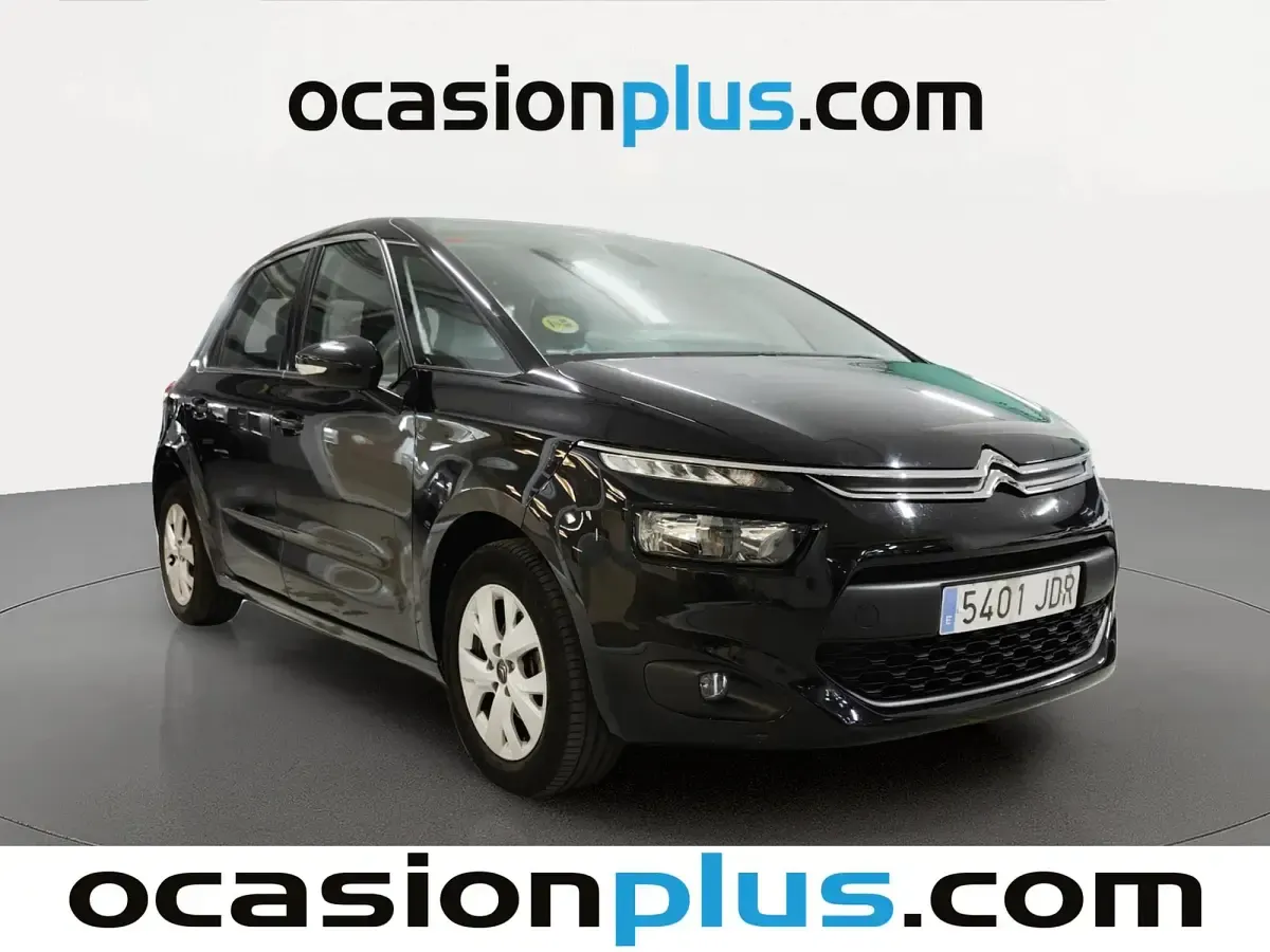 Usado Citroën C4 Picasso Seduction 116 CV (85 kW) 2015 Negro Monovolumen
