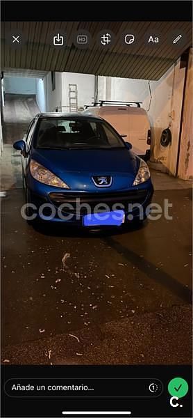Usado Peugeot 207 95 CV (69 kW) 2008 Azul Berlina