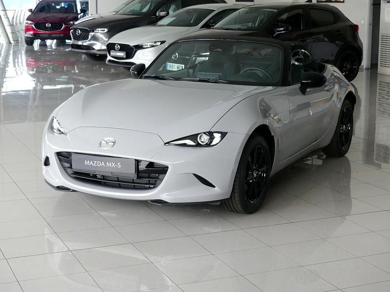 Nuevo Mazda MX5 Prime-Line 131 CV (96 kW) 2025 Gris Descapotable