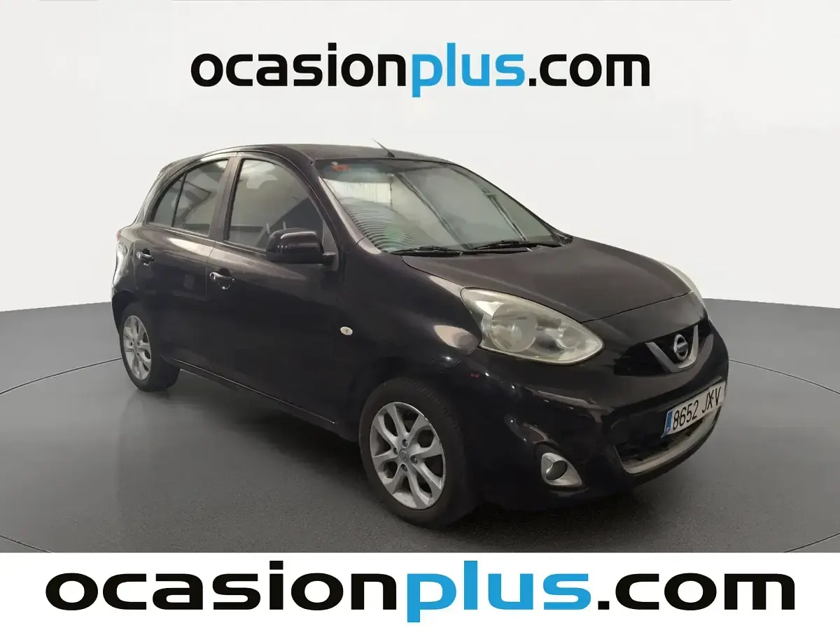 Usado Nissan Micra Acenta 80 CV (58 kW) 2017 Negro Utilitario