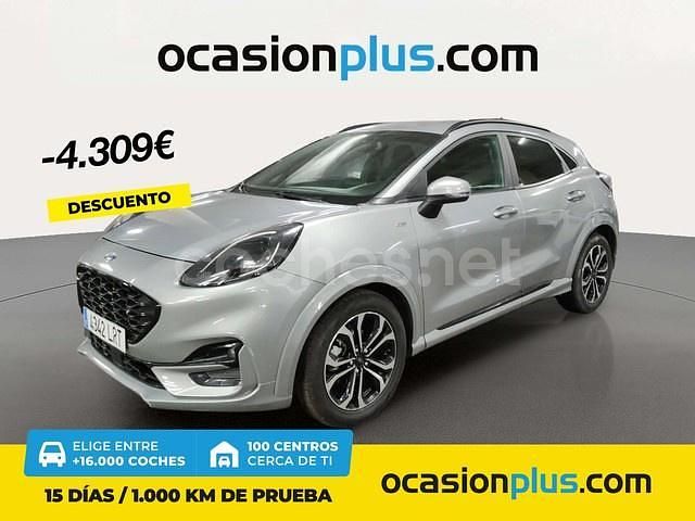 Gris / plata Usado 2021 Ford Puma ST-Line SUV | 14.950 € (Precio justo) - Imagen 1/4