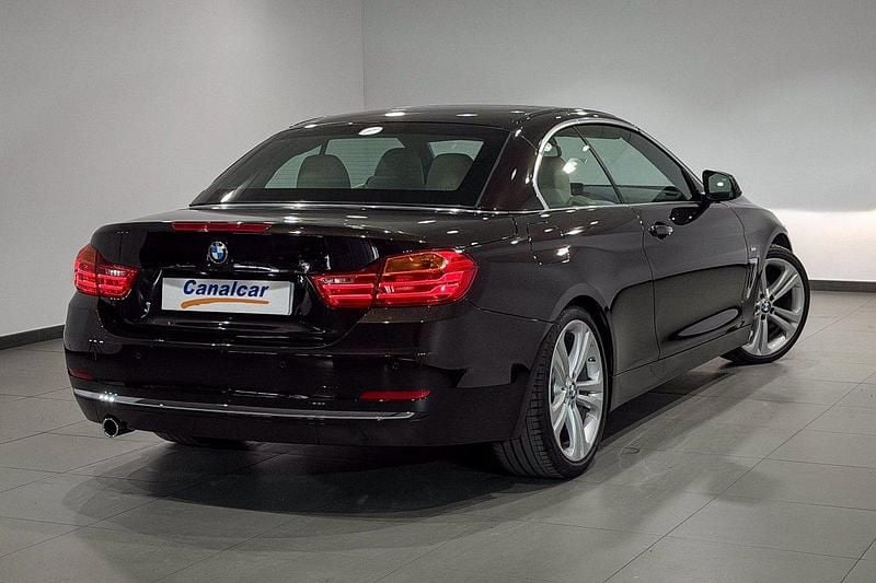 Usado BMW 420 Luxury Line 184 CV (135 kW) 2015 Marrón Descapotable