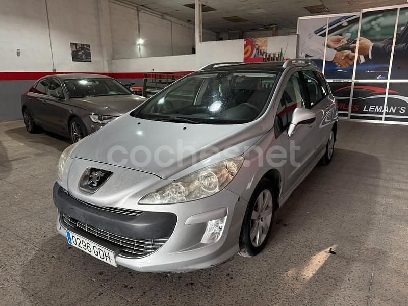 Gris / plata Usado 2008 Peugeot 308 Familiar | 3499 € (Precio justo) - Imagen 1/4