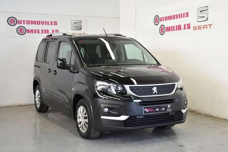 Negro Usado 2019 Peugeot Rifter Active Monovolumen | 16.500 € (Un poco caro) - Imagen 1/4