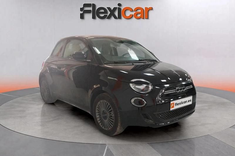 Negro Usado 2022 Fiat 500e Icon Berlina | 11.890 € (Precio justo) - Imagen 1/4