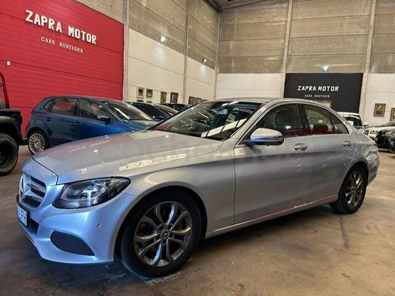 Usado Mercedes C250 204 CV (150 kW) 2018 Gris / plata Berlina