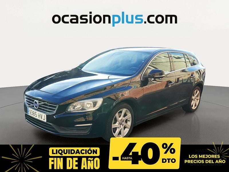 Negro Usado 2014 Volvo V60 Momentum Familiar | 13.290 € (Precio justo) - Imagen 1/4