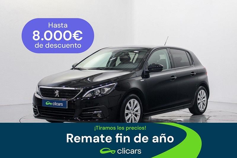 Negro Usado 2019 Peugeot 308 Style Berlina | 8990 € (Buen precio) - Imagen 1/4