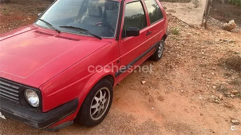 Usado VW Golf II 54 CV (39 kW) 1985 Rojo Utilitario