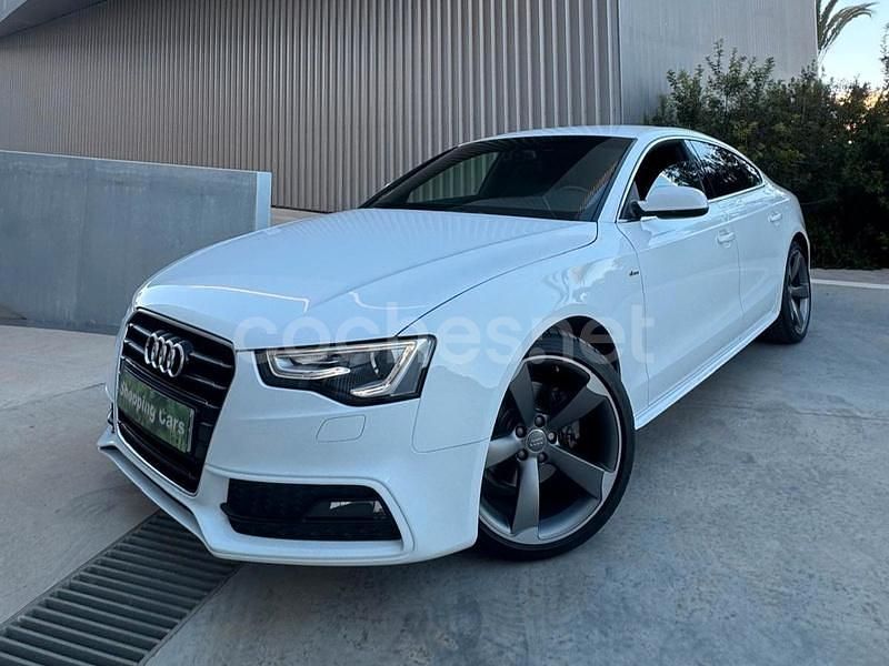 Blanco Usado 2013 Audi A5 Sportback S-Line Utilitario | 21.000 € (Un poco caro) - Imagen 1/4