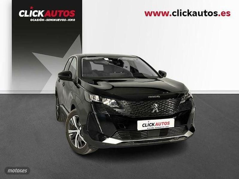Usado Peugeot 3008 Allure 130 CV (95 kW) 2022 Negro SUV