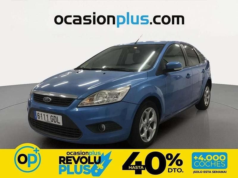 Usado Ford Focus Titanium 109 CV (80 kW) 2008 Azul Utilitario