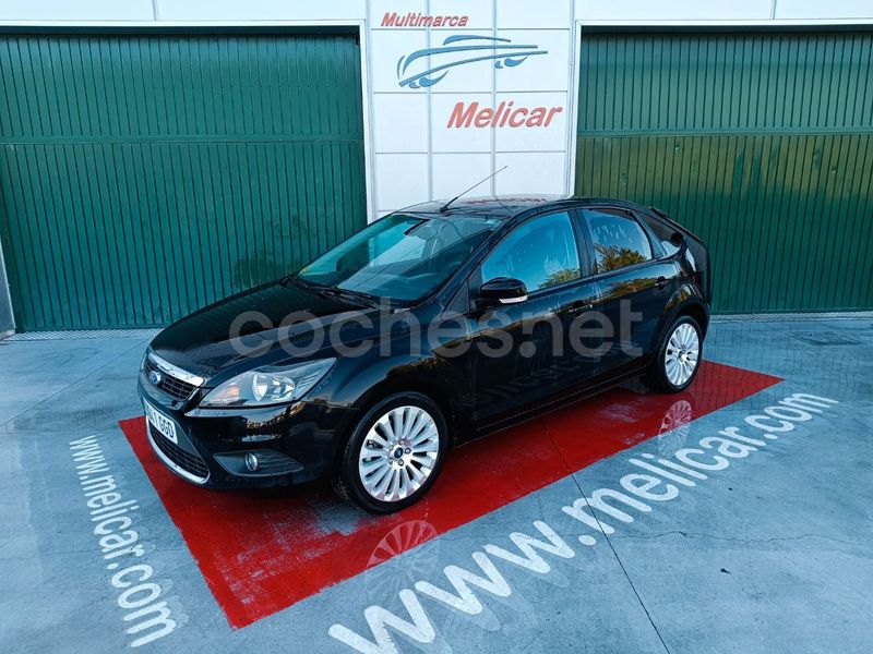 Negro Usado 2008 Ford Focus Titanium Berlina | 7990 € (Caro) - Imagen 1/4