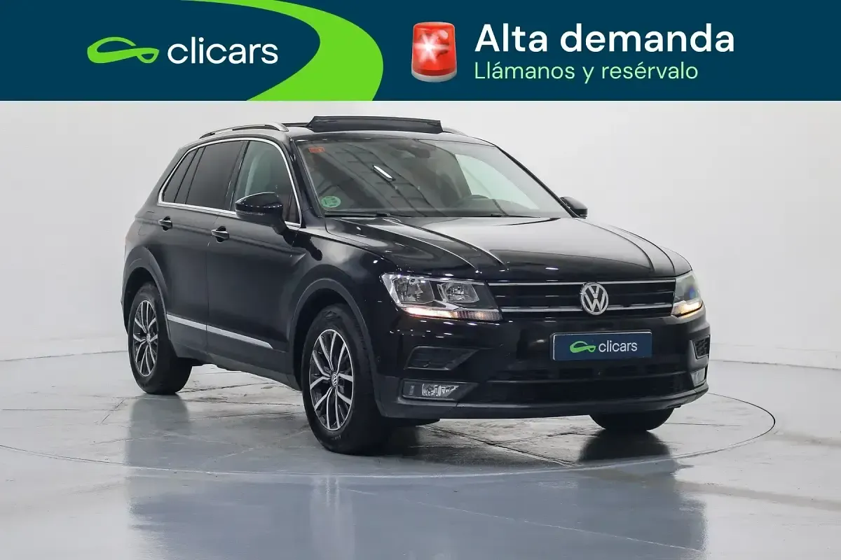 Usado VW Tiguan Edition 125 CV (91 kW) 2017 Negro SUV