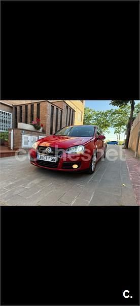 Usado VW Golf V GT 170 CV (125 kW) 2007 Rojo Berlina