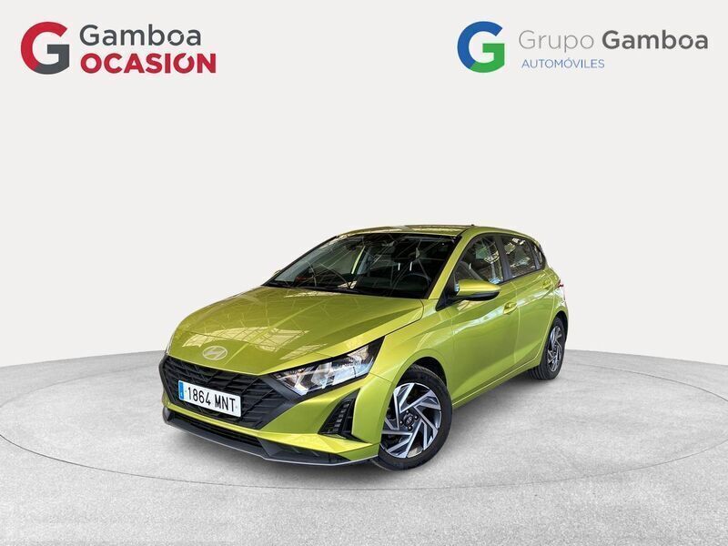 Verde Usado 2024 Hyundai i20 Berlina | 14.390 € (Buen precio) - Imagen 1/4