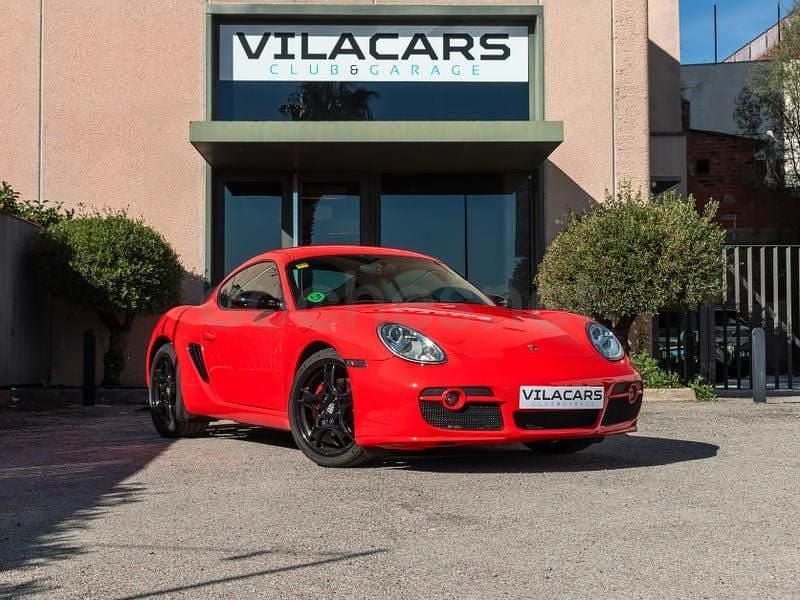 Usado Porsche Cayman 295 CV (216 kW) 2006 Rojo Coupe