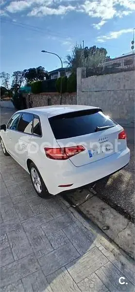 Usado Audi A3 116 CV (85 kW) 2018 Blanco Berlina