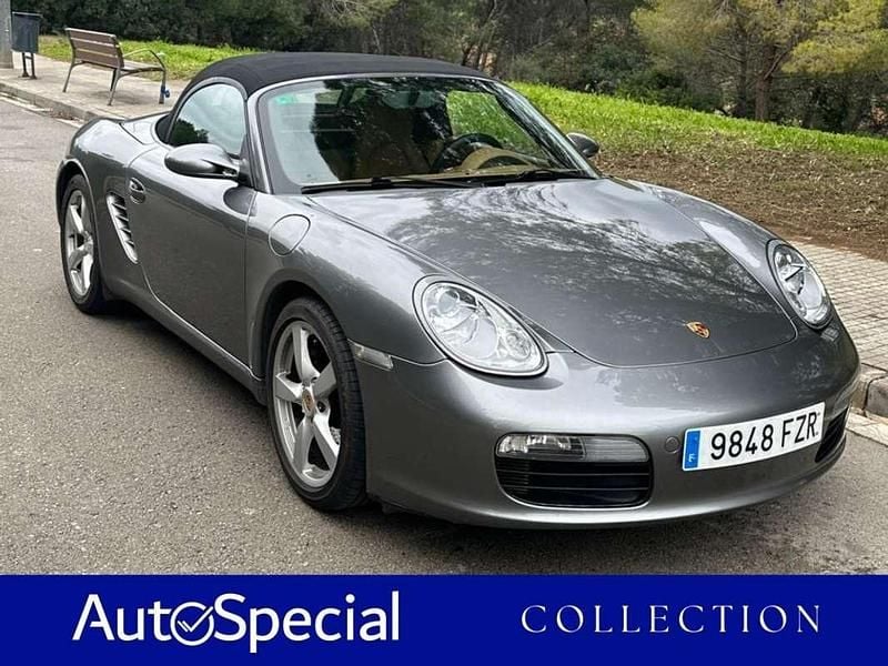 Gris / plata Usado 2008 Porsche Boxster Descapotable | 25.490 € (Precio justo) - Imagen 1/2