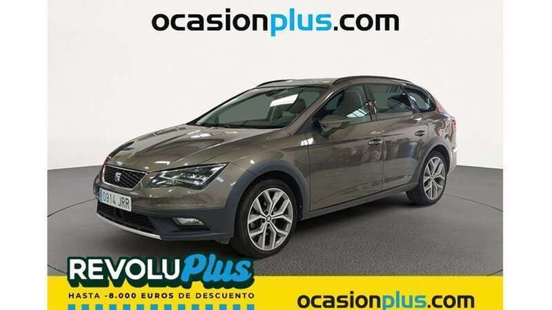 Marrón Usado 2016 Seat Leon SC FR Utilitario | 15.950 € (Precio justo) - Imagen 1/4