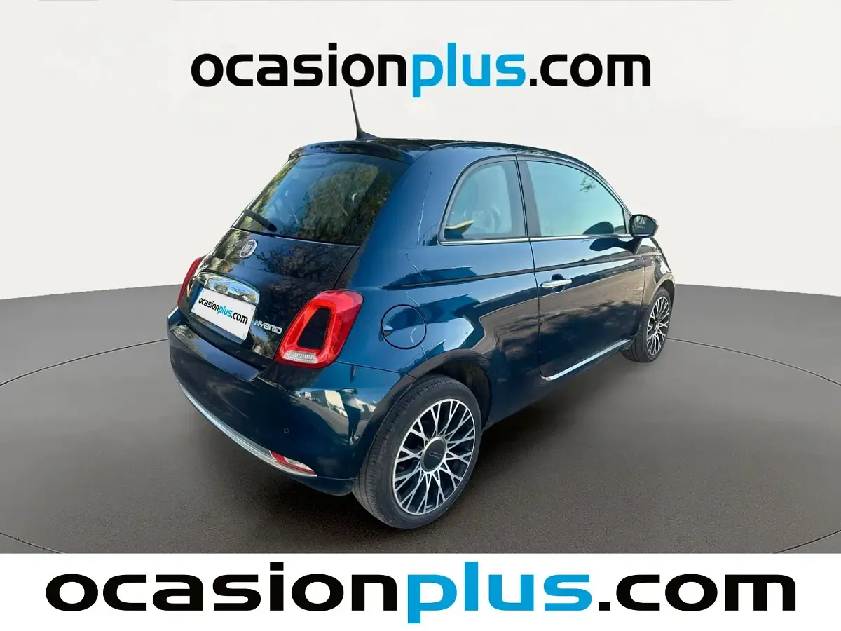 Usado Fiat 500 Dolcevita 71 CV (52 kW) 2024 Azul Utilitario