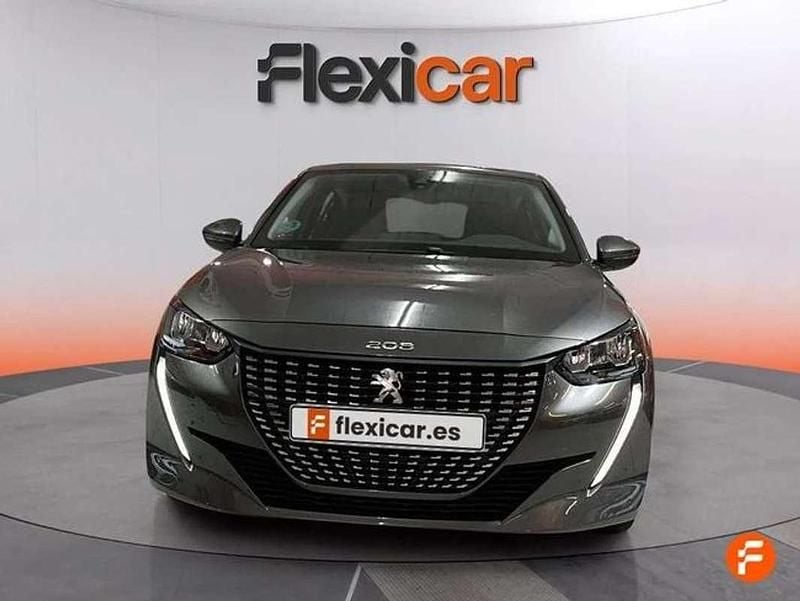 Usado Peugeot 208 Style 101 CV (74 kW) 2021 Gris Utilitario