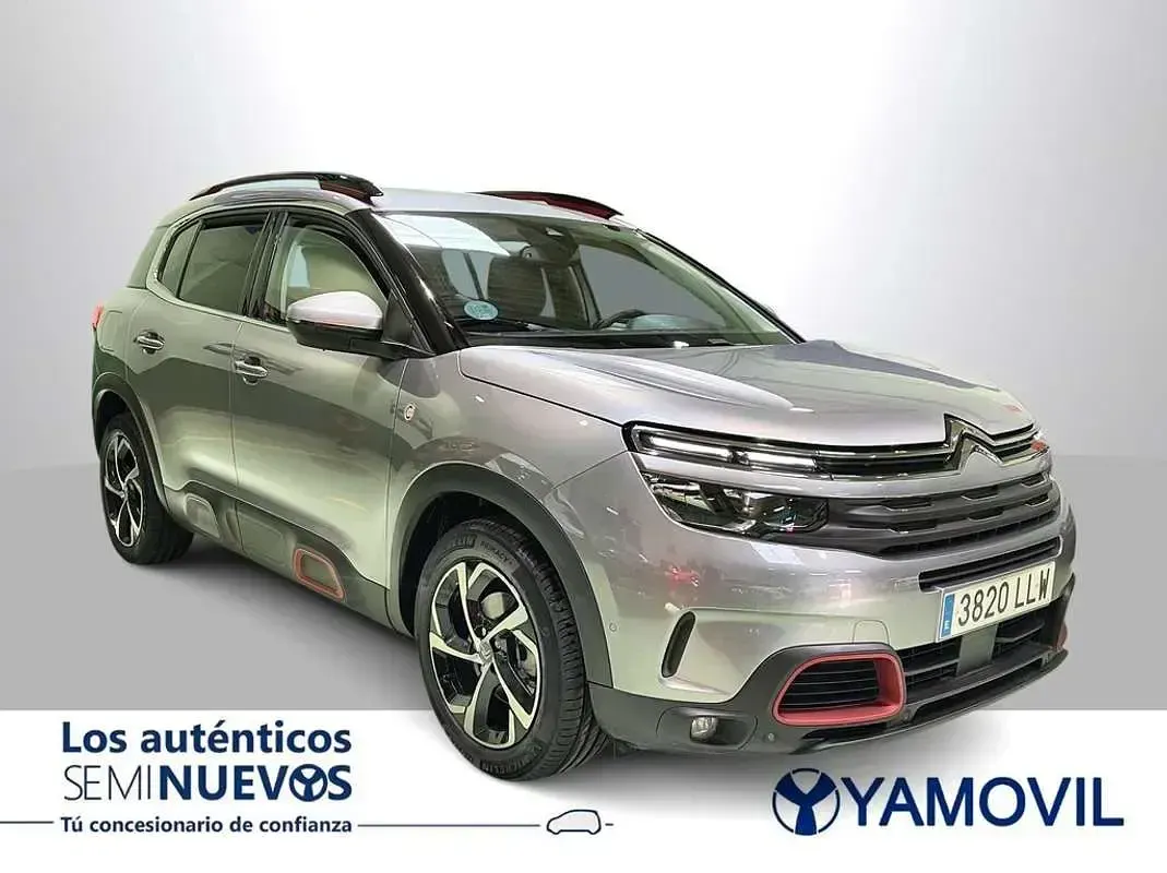 Usado Citroën C5 Aircross PureTech 131 CV (96 kW) 2020 Gris SUV