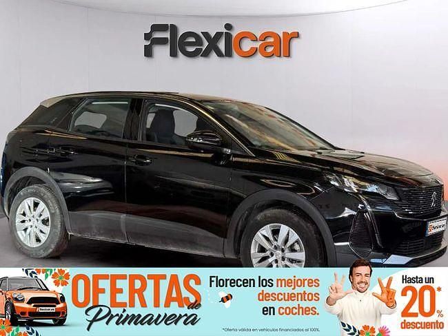 Usado Peugeot 3008 Active 130 CV (95 kW) 2021 Negro SUV